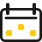 benefit-vacation Calendar icons suggesting vacation benefits