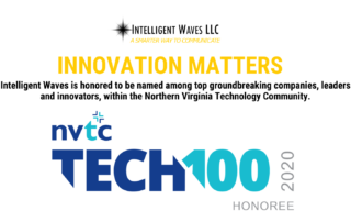 Intelligent Waves honored NVTC Tech100 graphic