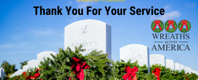 Sponsorship social graphic - wreaths across america