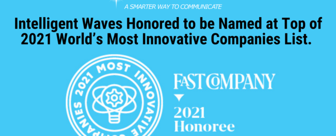 2021 Most Innovative Companies Award Graphic