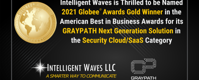 2021 Globee Gold Award Winner Graphic