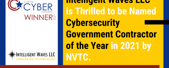 Cybersecurity Government Contractor of the Year Award Winner