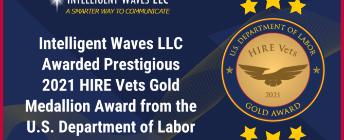 HIRE Vets Medallion Winner 2021