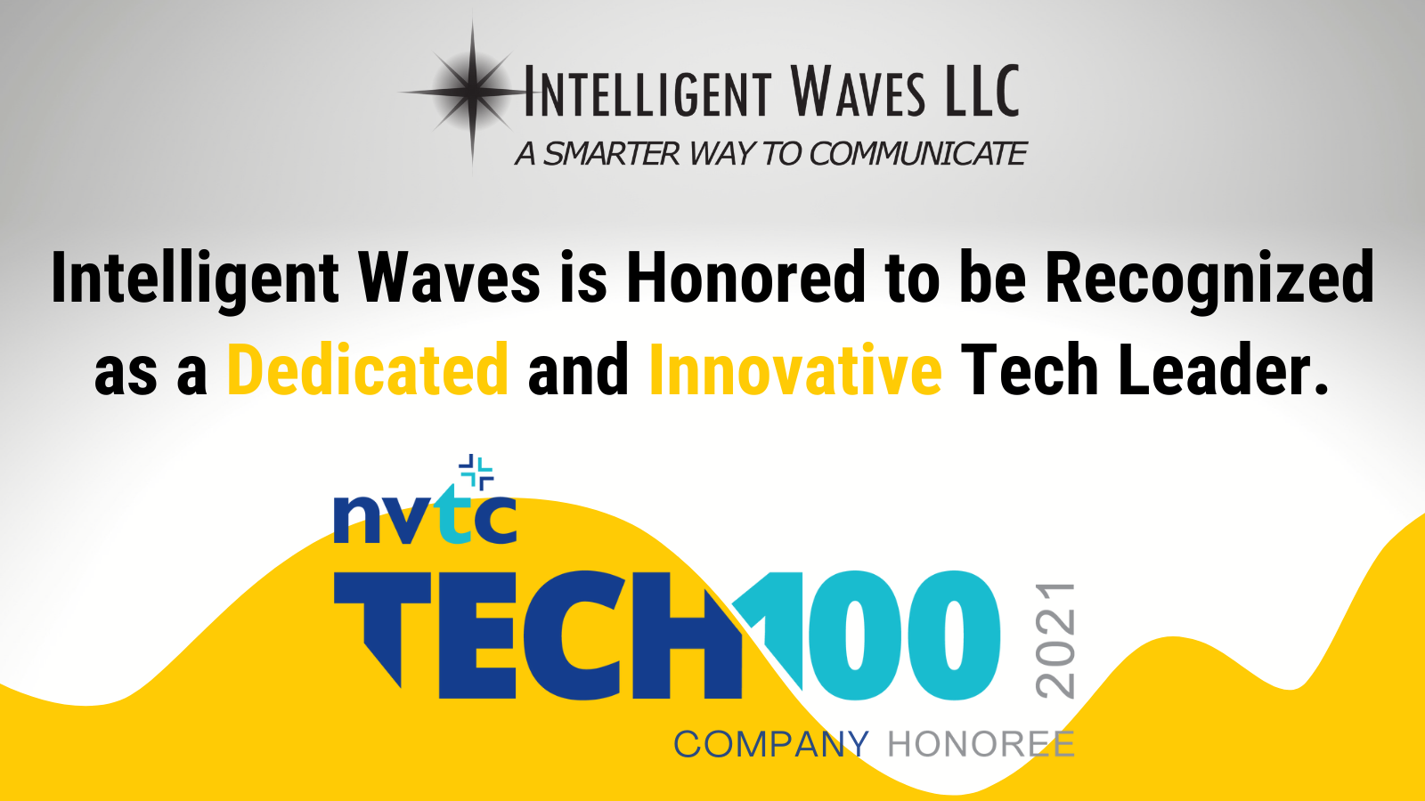 NVTC Tech 100 Company Honoree 2021