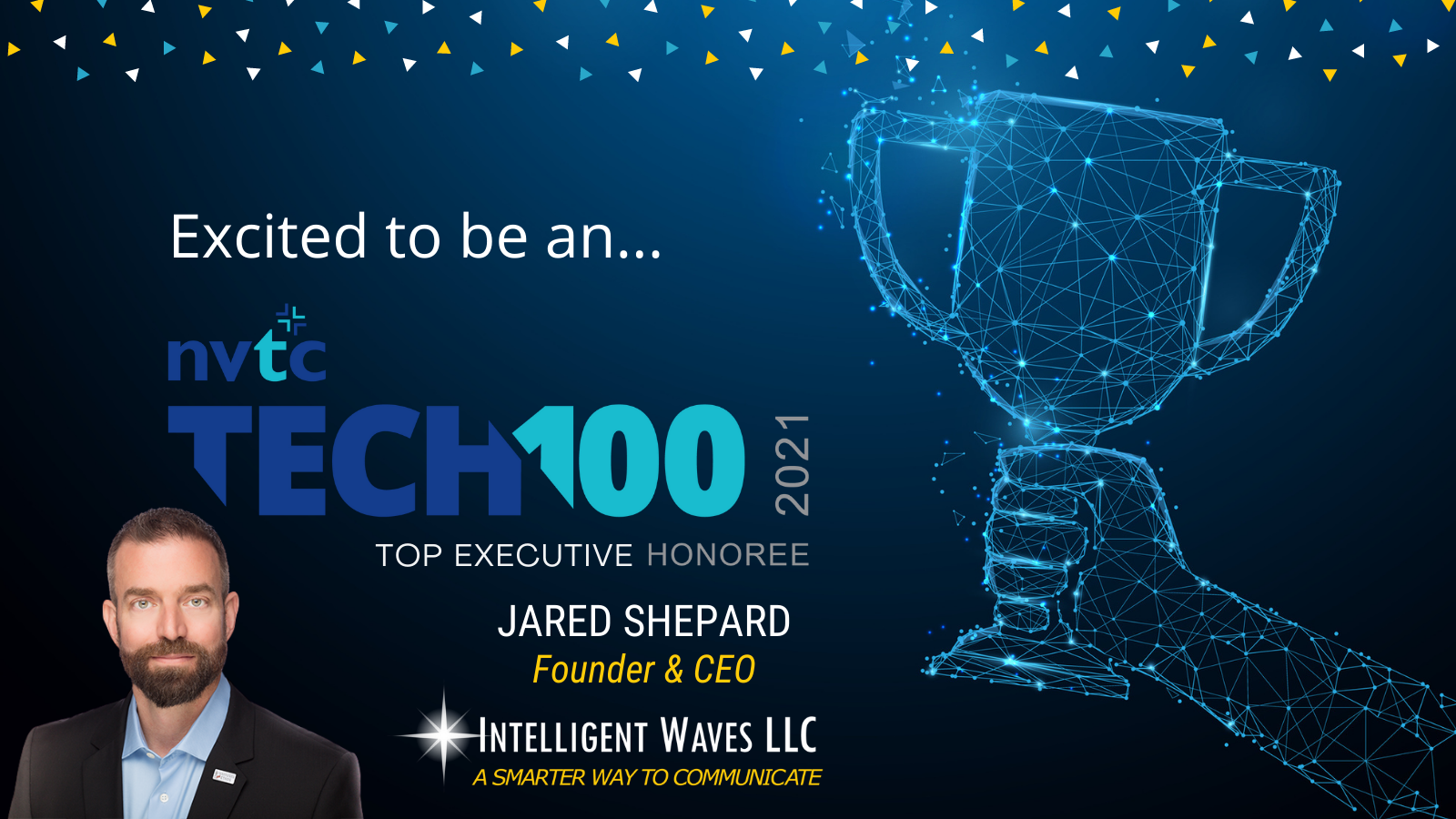 Jared Shepard 2021 NVTC Tech 100 Honoree