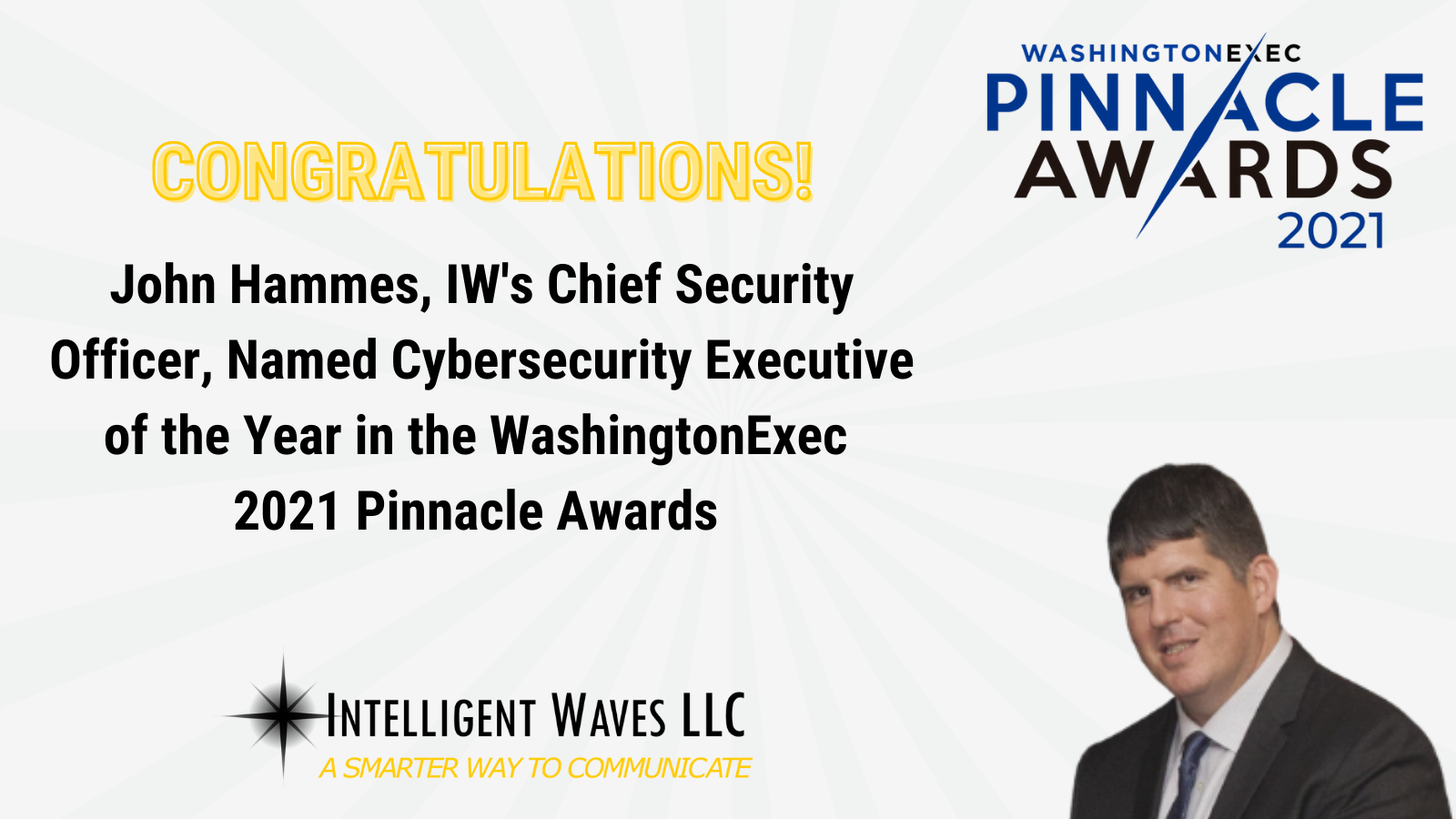 Cybersecurity Executive of the Year - 2021 Pinnacle Awards
