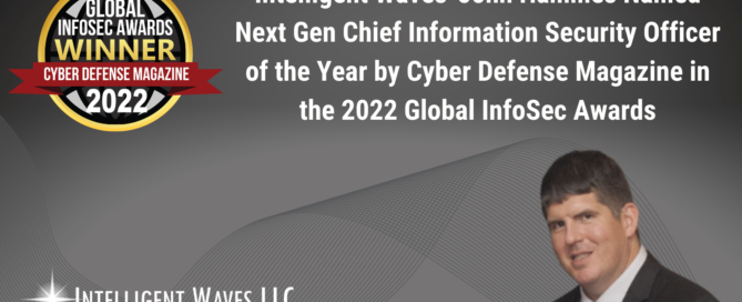 John Hammes Next Gen CISO of the Year graphic