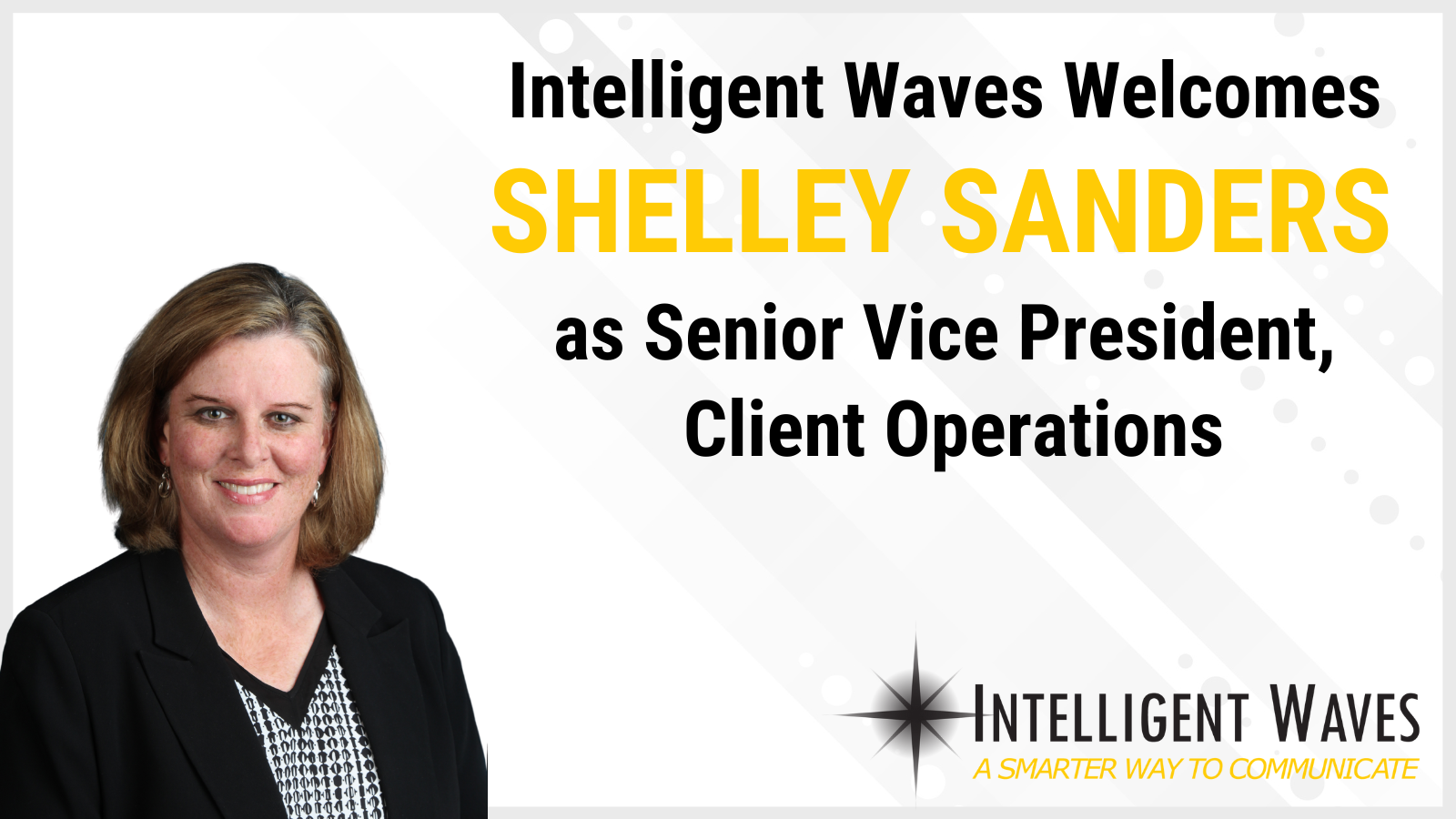 Shelley Sanders Joins IW - Social Graphic