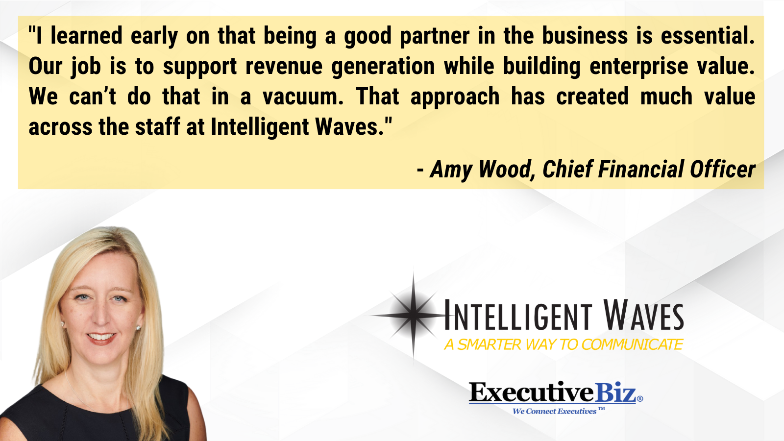 Amy Wood Executive Spotlight