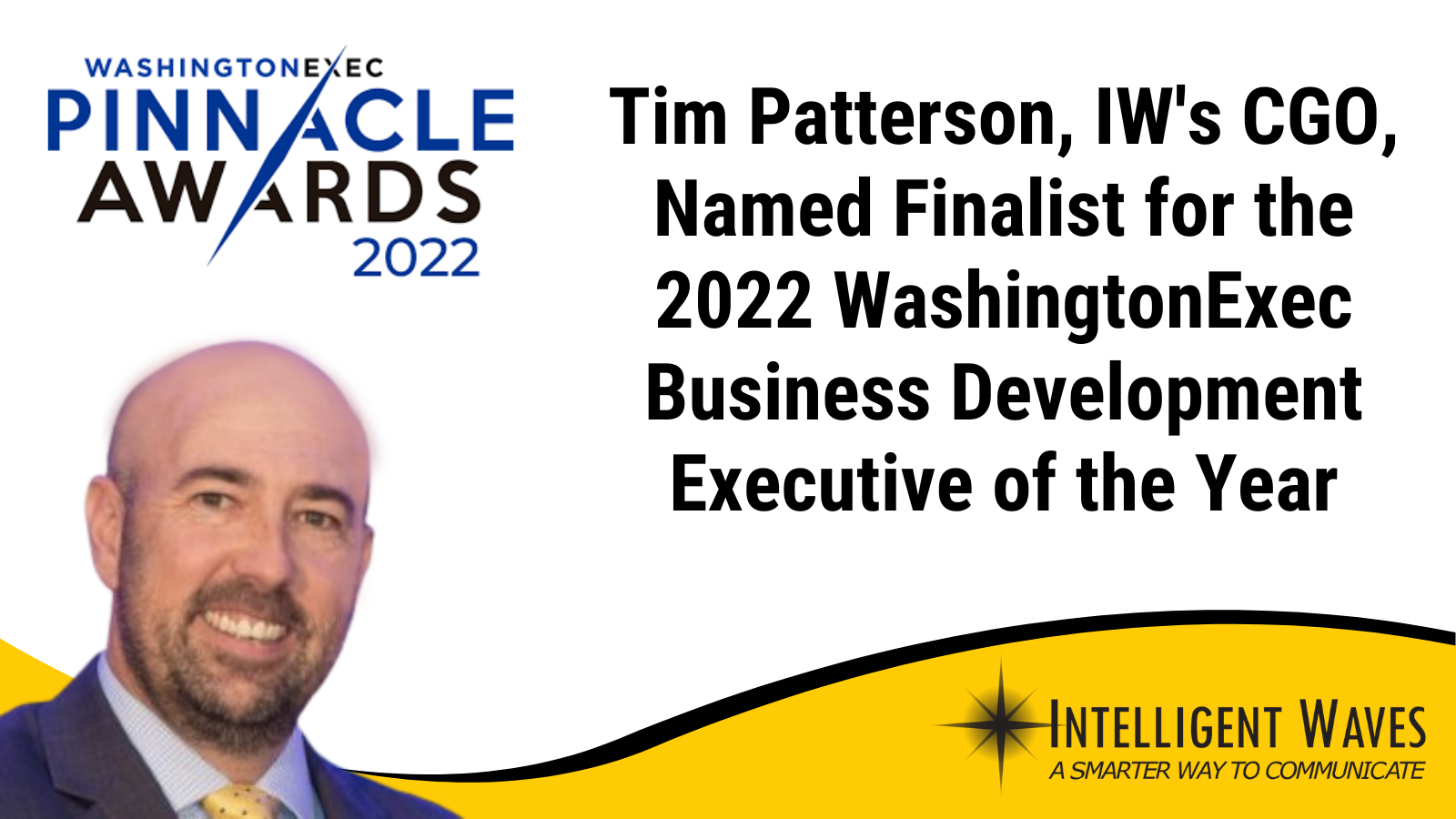 Tim Patterson - Pinnacle Award Finalist