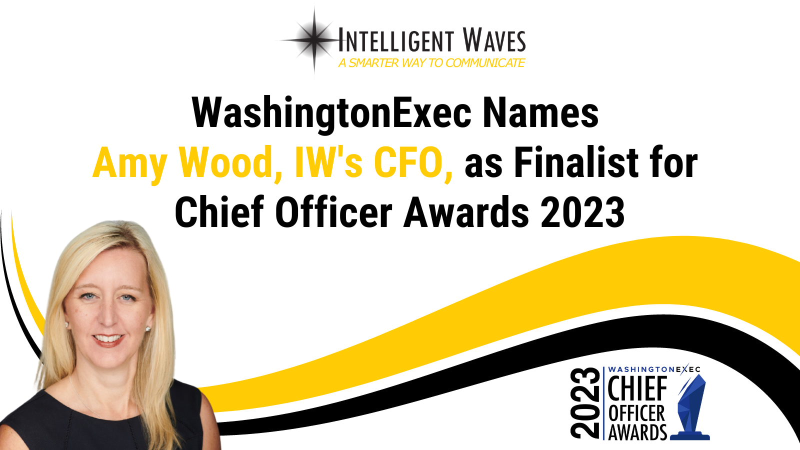 CFO, Amy Wood, Finalist in 2023 Chief Officer Awards