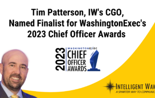 CGO, Tim Patterson, Finalist in 2023 Chief Officer Awards