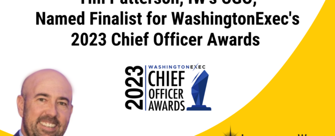 CGO, Tim Patterson, Finalist in 2023 Chief Officer Awards
