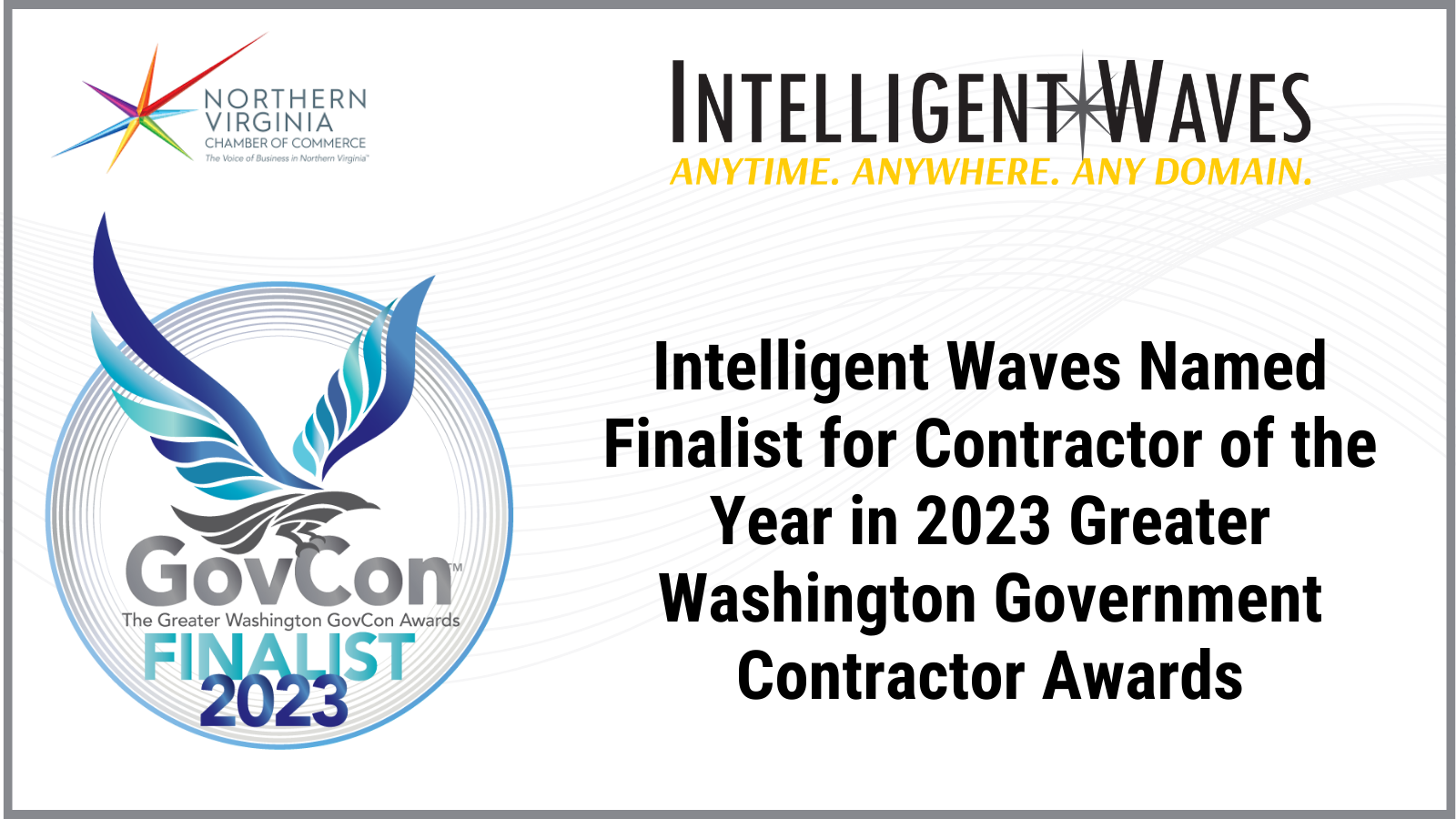 Contractor of the Year Finalist graphic