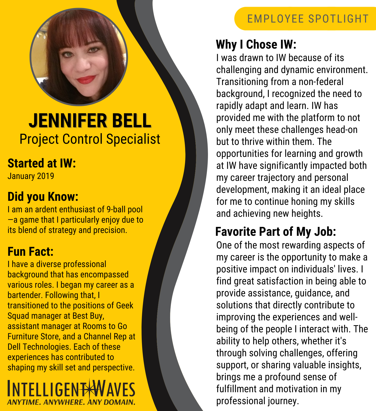 Jennifer Bell - Employee Spotlight