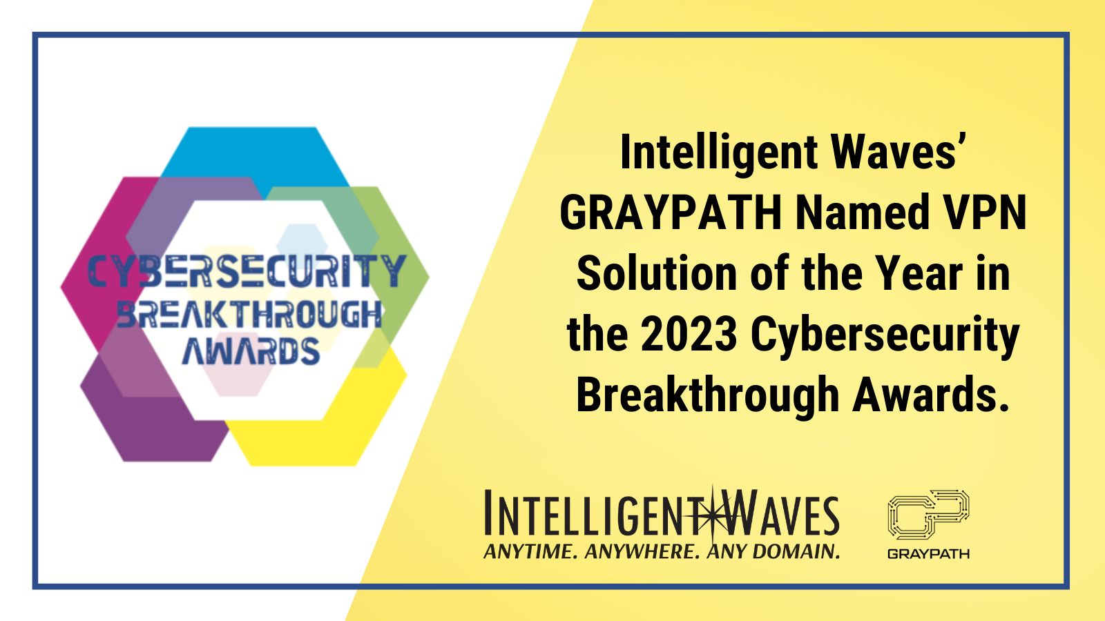 2023 Cybersecurity Breakthrough Awards 2023 Graphic