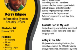Korey Kilgore Employee Spotlight image