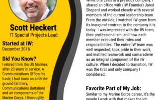 Scott Heckert - Employee Spotlight