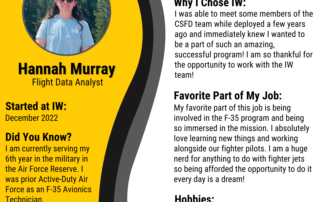 Hannah Murray - Employee Spotlight Image