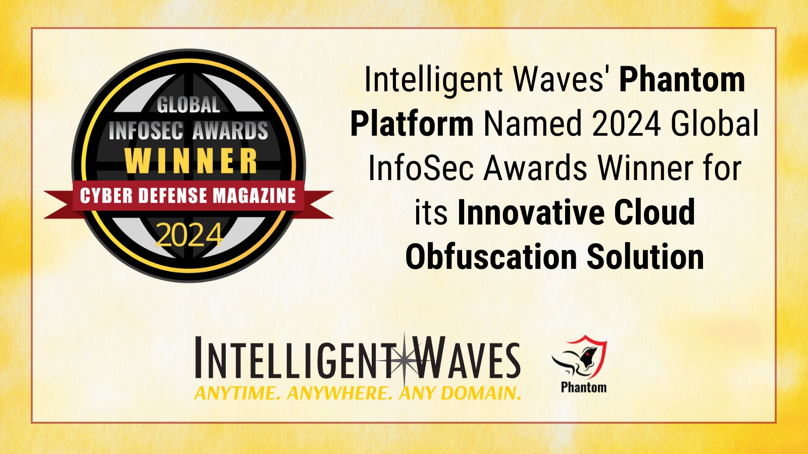 Phantom Wins Cloud Obfuscation Global InfoSec Award 2024