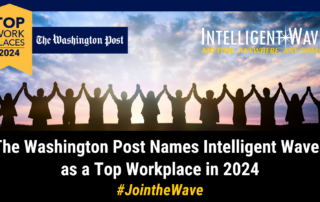 Top Workplace 2024 graphic - Intelligent Waves