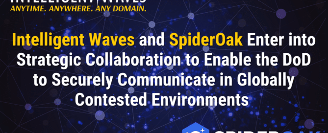 Strategic Collaboration - IW and SpiderOak