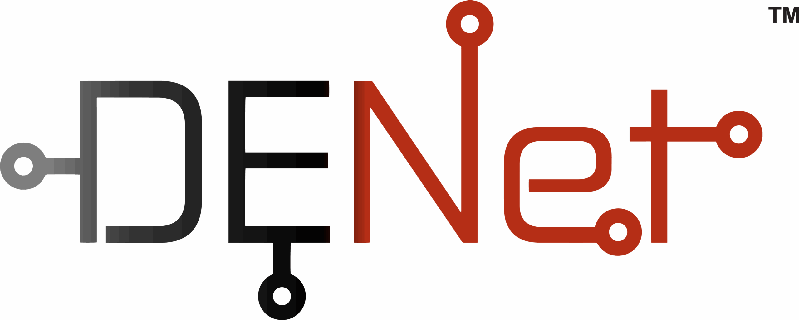 DENet logo